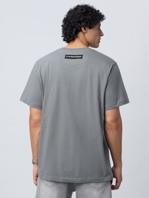 Printed Pi State Men Relaxed Fit T-Shirts