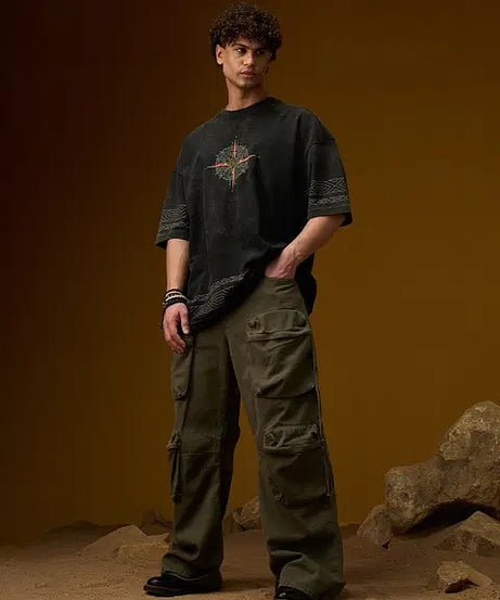 Nomad Compass Super Oversized T-Shirts