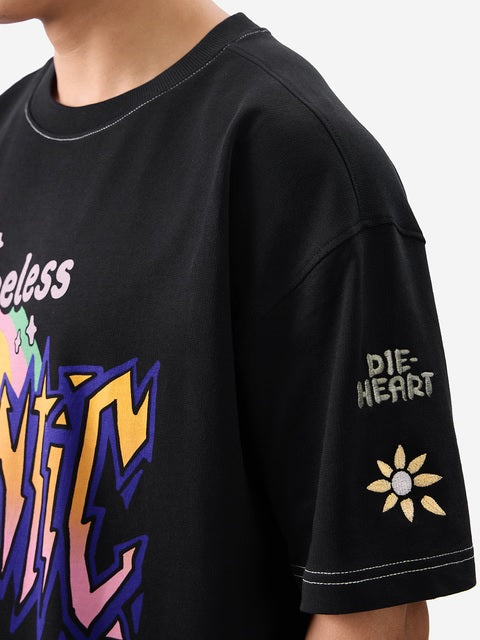 Bloom Hopeless Romantic Oversized T-Shirts