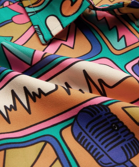 TSS Originals Musical Vibe Women Boyfriend Shirts