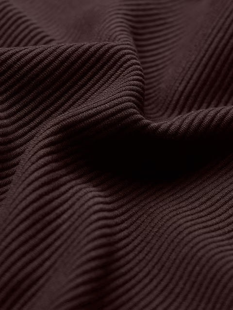 Mocha Men Textured Shirts
