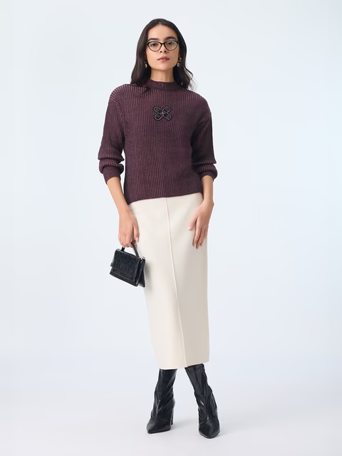 Amethyst Women Oversized Sweaters