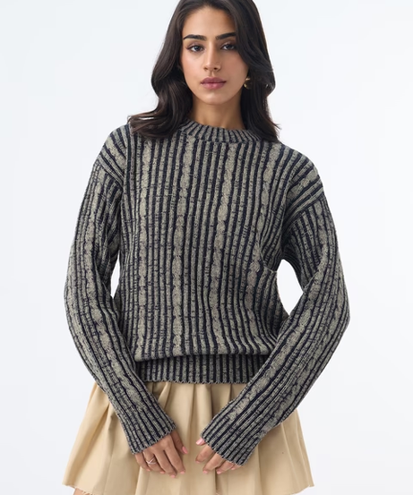 Hazel Noir Women Oversized Sweaters