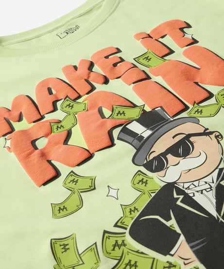 Make It Rain Oversized T-Shirts