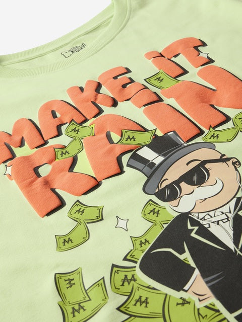 Make It Rain Oversized T-Shirts
