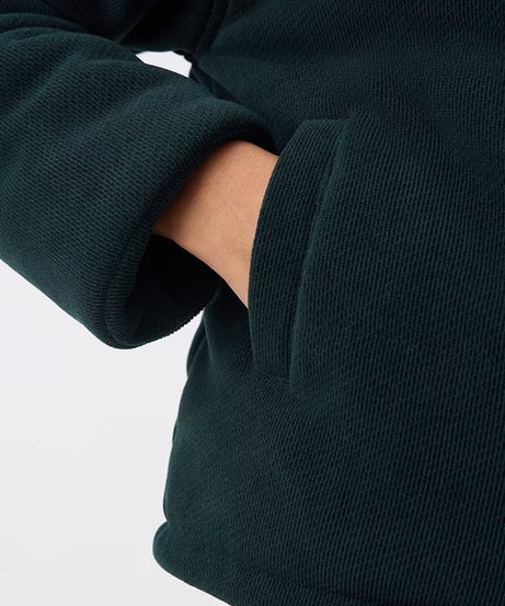 Bottle Green Women Puffer Jackets