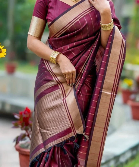 Bollywood Banarasi Soft Silk Function Wear Exclusive Saree With Blouse 11-KT