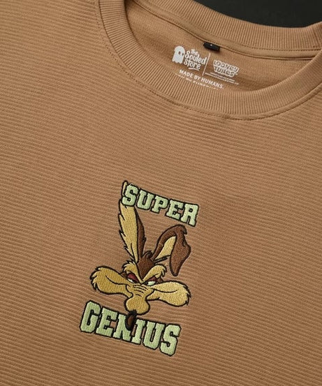 Looney Tunes Ottoman Super Genius Oversized T-Shirts