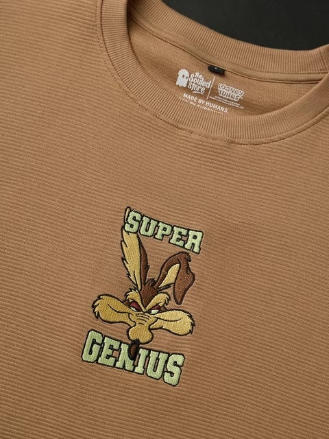 Looney Tunes Ottoman Super Genius Oversized T-Shirts