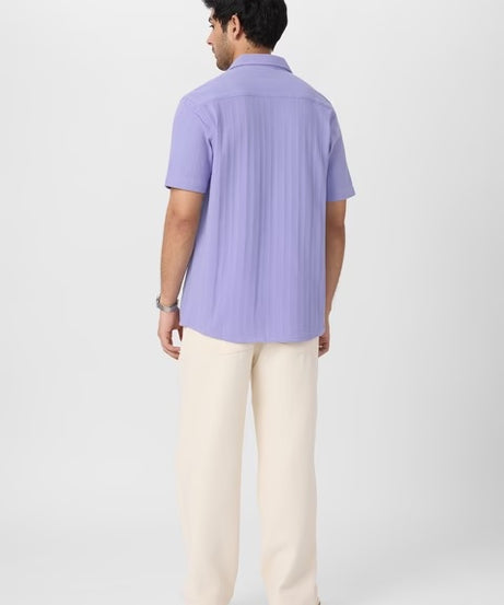 Orchid Men Textured Shirts
