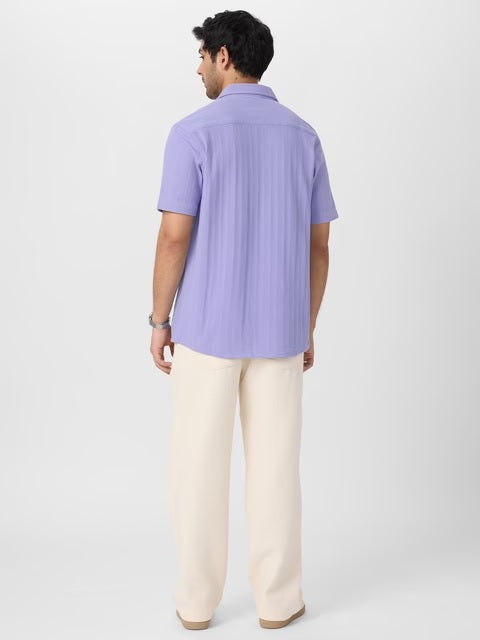 Orchid Men Textured Shirts