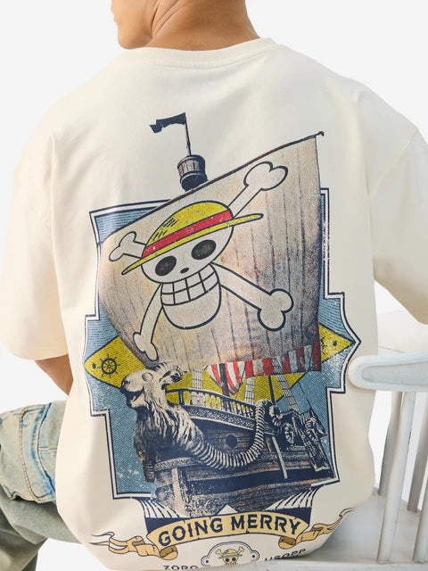 One Piece  Going Merry Oversized T-Shirts