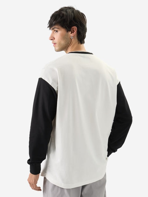 Tom & Jerry Striped Oversized Full Sleeve T-Shirts