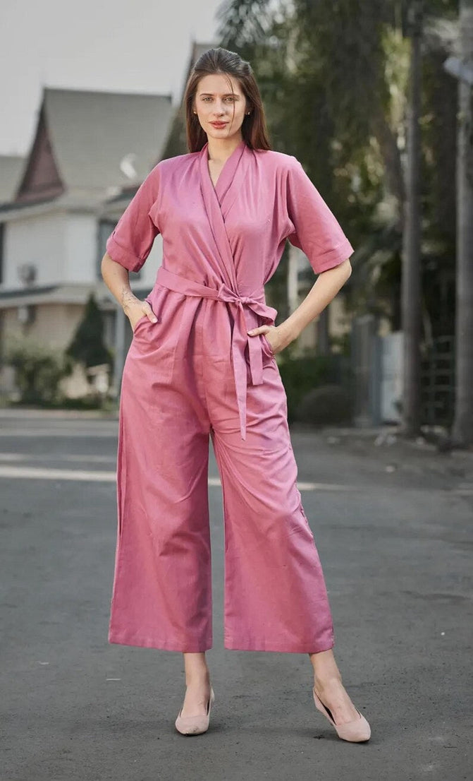 Linen Overalls Women’s Jumpsuit