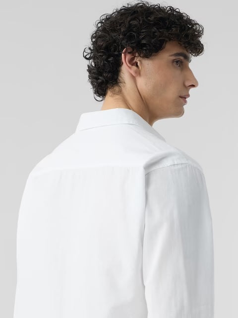 Anchor Crest Cotton Linen Shirts