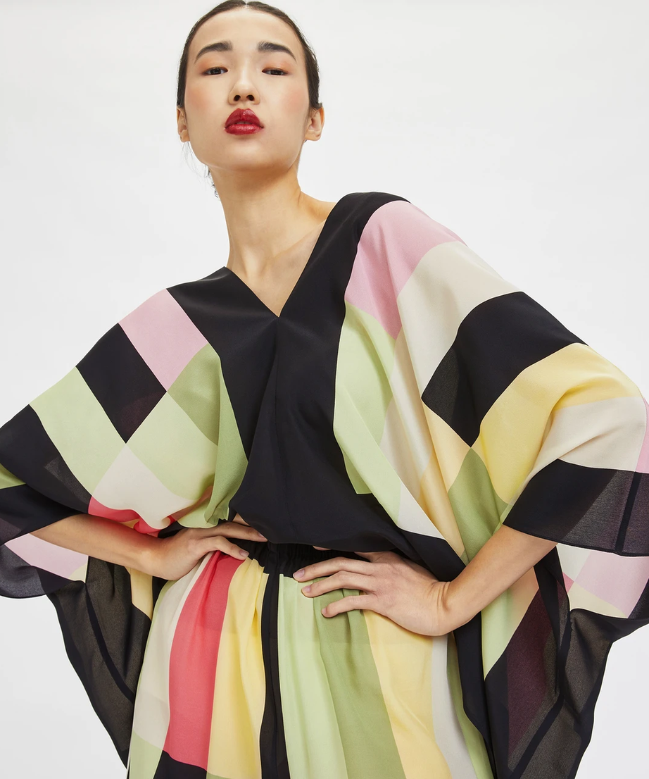 Women's Silk Crepe Co-ord Set