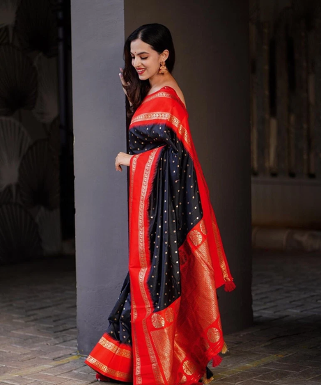 Bollywood Banarasi Soft Silk Function Wear Saree With Blouse 11-VD