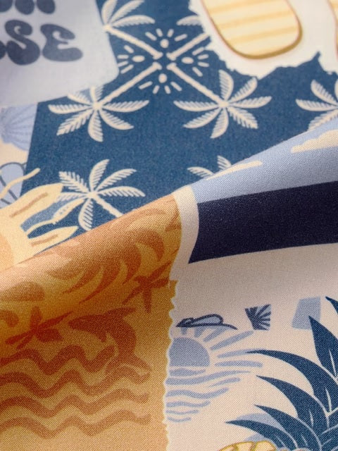 Tropical Oversized Shirts