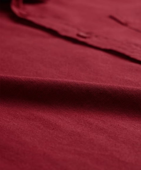 Cotton Linen Red Cotton Linen Shirts
