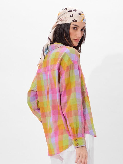 Tex Mex (Textured) Women Boyfriend Shirts