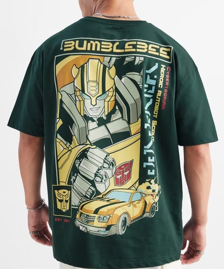 Transformers Bumblebee Oversized T-Shirts