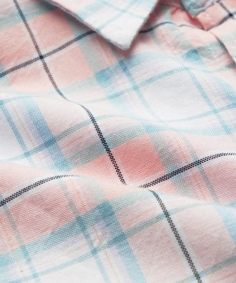 Plaid Single Patch Shirts