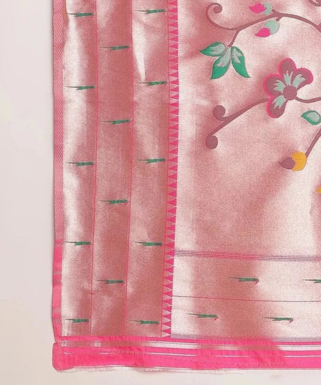 Pure Soft Banarasi Silk Heavy Saree With Blouse