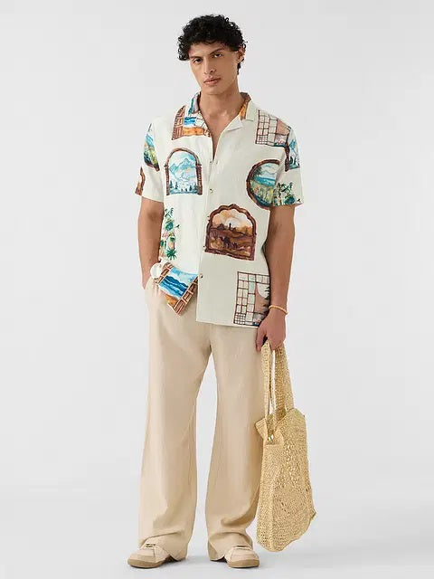 Vintage Pane Holiday Shirts