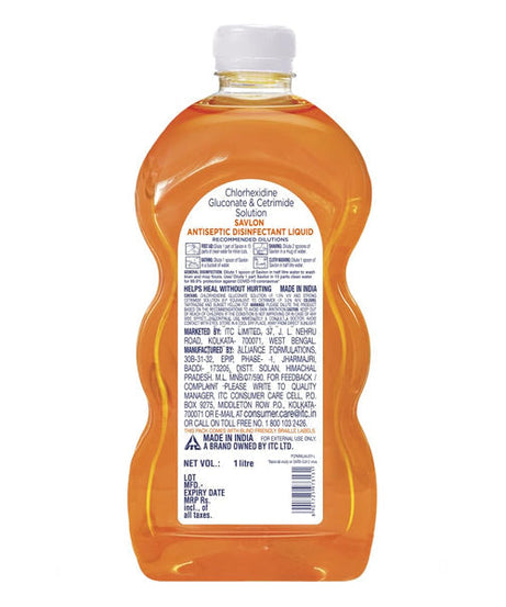 Savlon disinfectant liquid (pack of 2x 100ml)