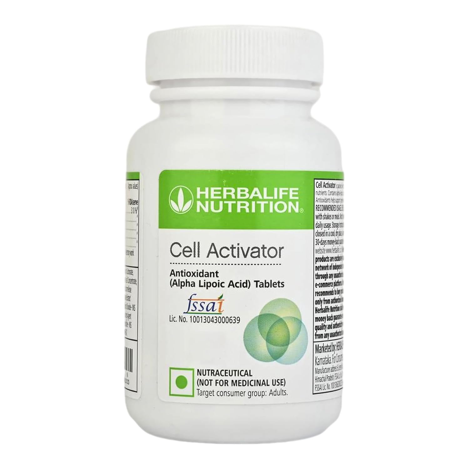 Herbalife Nutrition Cell Activator Tablets – 60 Tablets | Energy & Cellular Support Supplement