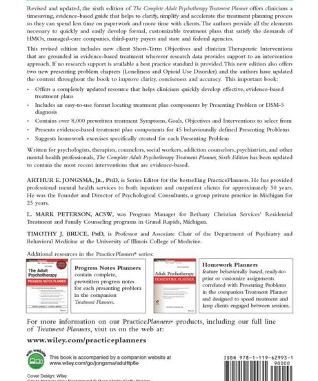 THE COMPLETE ADULT PSYCHOTHERAPY (Paperback )