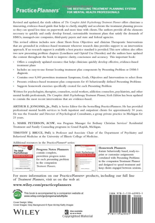 THE COMPLETE ADULT PSYCHOTHERAPY (Paperback )