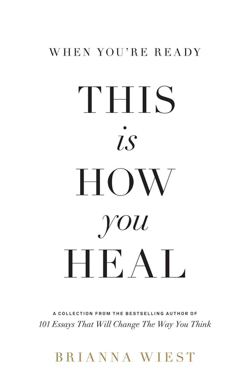 Mountain is you + 101 essay + this is how you heal -Paperback
