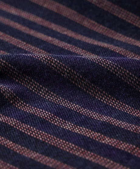 Indigo Stripes Men Relaxed Shirts