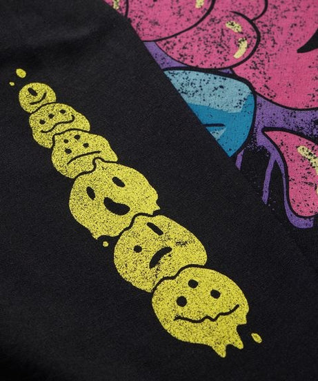 Trippy Blaze Oversized Full Sleeve T-Shirts