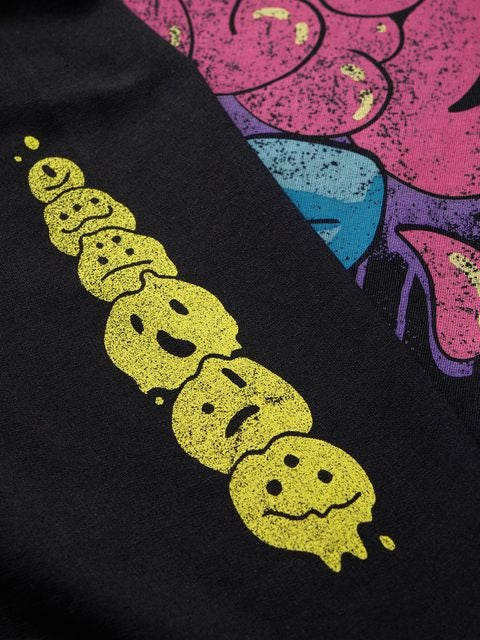 Trippy Blaze Oversized Full Sleeve T-Shirts