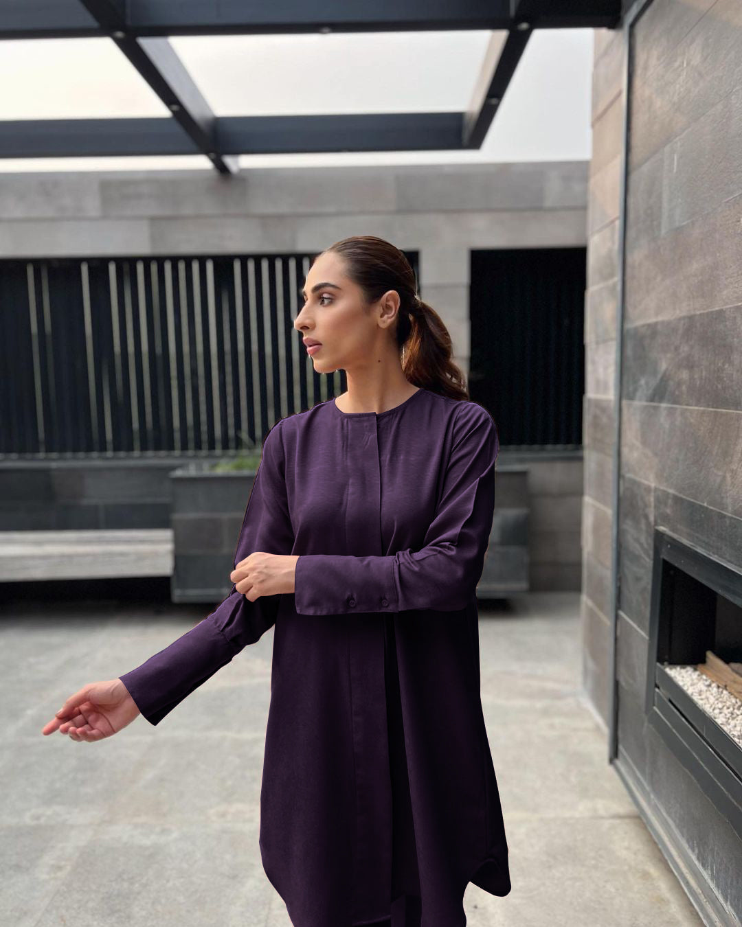 Nirvana Silk Co-ord Set For Women's