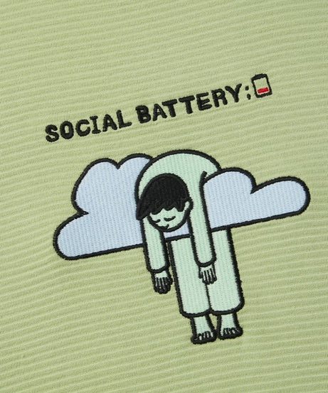 Ottoman Social Battery Oversized T-Shirts