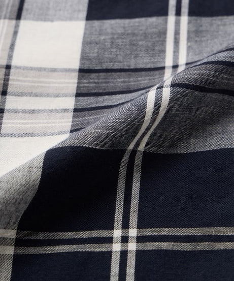 Checks Riviera Cotton Linen Shirts