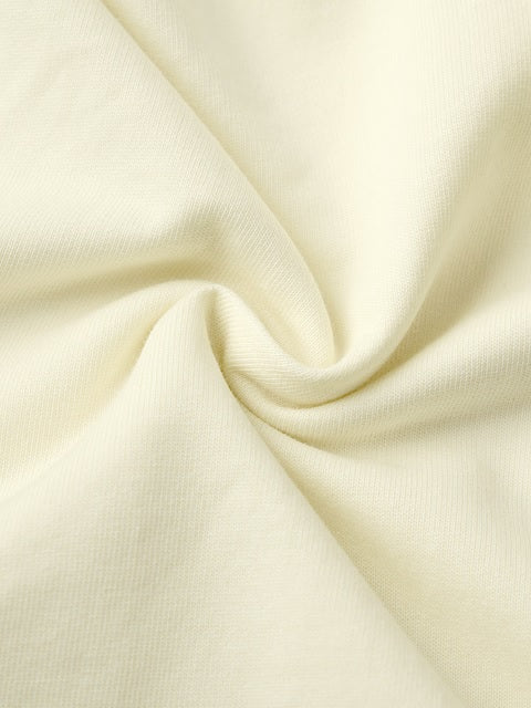 Solids Off White Hooded T-Shirts