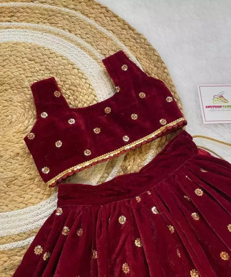 Soft Cotton Lehenga Choli  for Girls