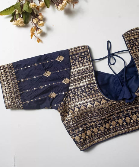 Vibrant Silk Blouse For Women's