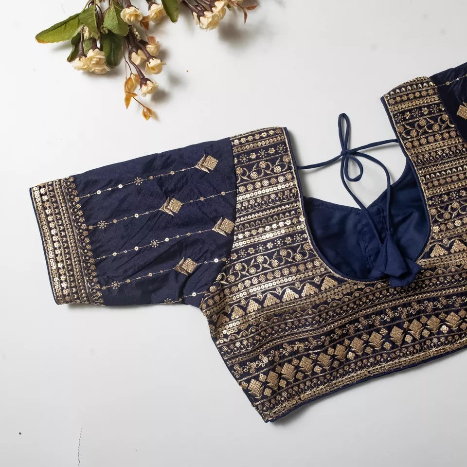 Vibrant Silk Blouse For Women's