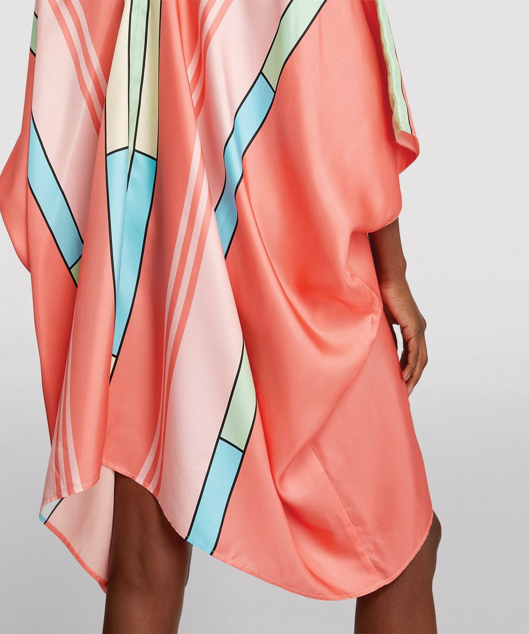 Soft Satin Silk Kaftan, Casual Wear Caftan For Women's