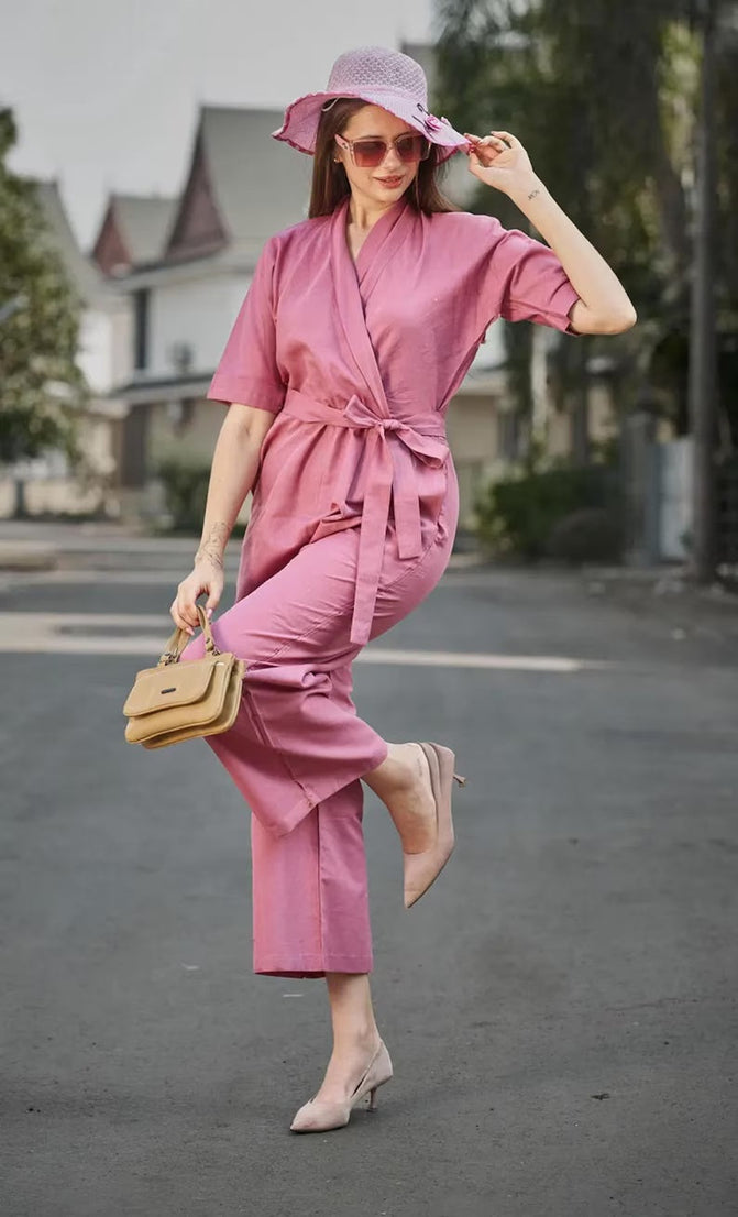 Linen Overalls Women’s Jumpsuit