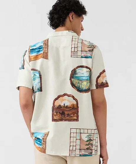 Vintage Pane Holiday Shirts