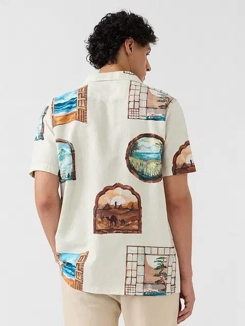 Vintage Pane Holiday Shirts