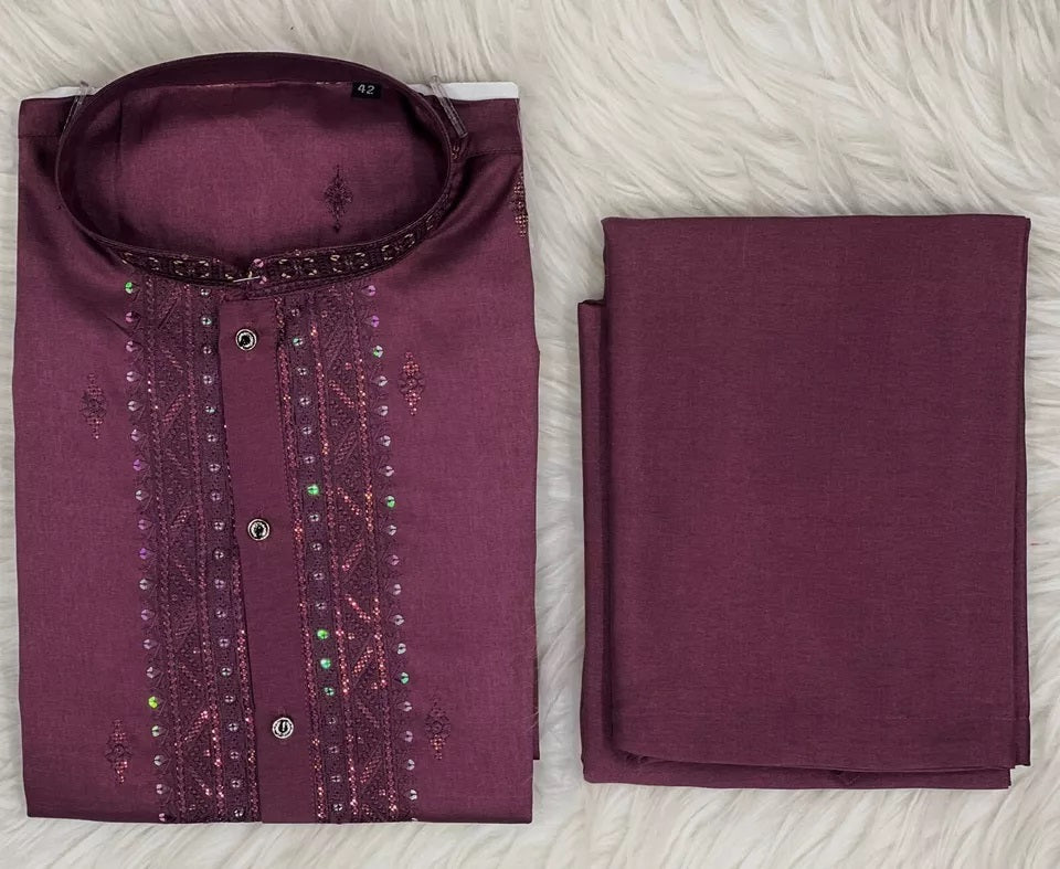 Heavy Super Silk Traditional Classic Kurta Pajama For Men's