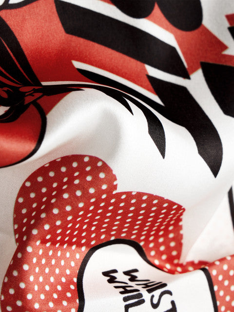 Satin Shirt Snow White Women Shirts