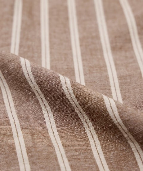 Stripes Dune Cotton Linen Shirts